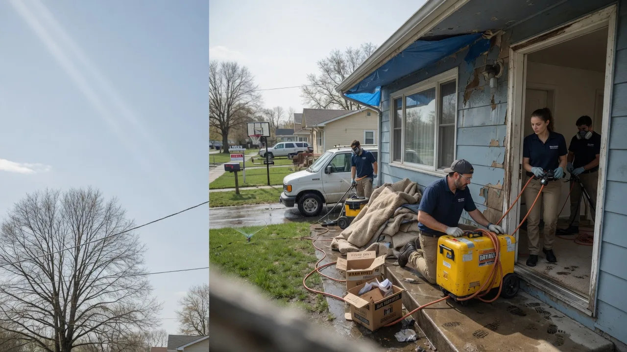 Basement Flood Cleanup in Hayesville, IA near me